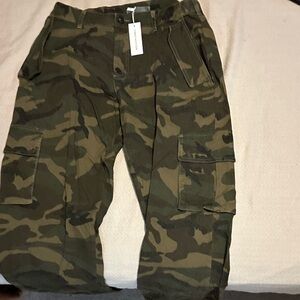 Naked Wardrobe Army Green Cargo Pants